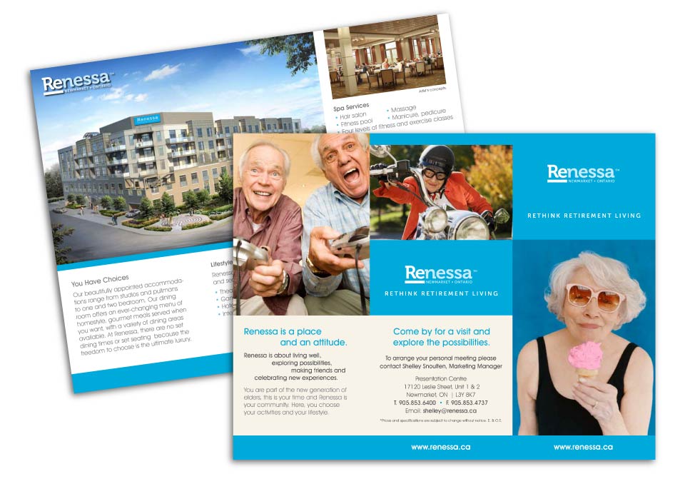 Retirement, Forrest Group, Renessa, Print Material